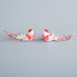 ΠΟΥΛΑΚΙ ΚΟΚΚΙΝΟ, ΜΕ ΛΕΥΚΑ ΠΟΥΠΟΥΛΑ, 12x5cm
