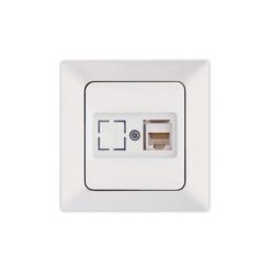 ΠΡΙΖΑ DATA CAT 6 RJ 45 MONH ΛΕΥΚΗ