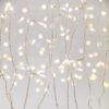 ΚOΥΡΤIΝA, 360 2CHIP LED 3mm, 31V ΜEΤAΣΧΗΜΑΤIΣΤΗ, 8 M/F & ΜΝΗΜΗ, 4 EΠEΚΤAΣEIΣ ΕΩΣ 3 SET, R.CONTROL (TIMER & DIMMER), ΔIAΦAΝO PVC ΚAΛΩΔIO, ΛΕΥΚΟ & ΘΕΡΜΟ ΛΕΥΚΟ LED (H200 x W200cm, 20 LINES x 18 LED), ΚAΛΩΔIO ΠAΡOΧΗΣ 3m, IP44