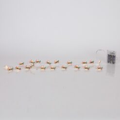 ΣΕΙΡΑ, 20 MINI LED, ΑΓΙΟΣ ΒΑΣΙΛΗΣ ΜΕ ΑΕΡΟΠΛΑΝΟ, ΜΠΑΤΑΡΙΑΣ 3xAA, ΧΡΟΝΟΔΙΑΚΟΠΤΗ, ΑΣΗΜΙ ΧΑΛΚΙΝΟ ΚΑΛΩΔΙΟ, ΘΕΡΜΟ ΛΕΥΚΟ LED ΑΝΑ 10cm, ΠΡΟΕΚΤΑΣΗ ΠΑΡΟΧΗΣ 30cm, IP20