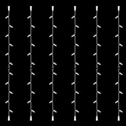 ΣΕΙΡΑ, DIY ΣΕΤ 6 ΤΜΧ, 30 LED, ΛΕΥΚΟ ΚΑΟΥΤΣΟΥΚ ΚΑΛΩΔΙΟ, 2 ΕΠΕΚΤΑΣΕΙΣ, ΘΕΡΜO ΛΕΥΚO LED ΑΝΑ 10cm, ΙΡ65