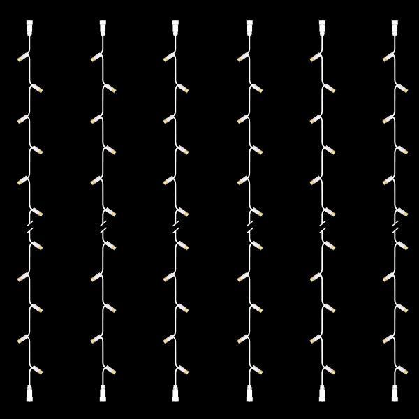 ΣΕΙΡΑ, DIY ΣΕΤ 6 ΤΜΧ, 30 LED, ΛΕΥΚΟ ΚΑΟΥΤΣΟΥΚ ΚΑΛΩΔΙΟ, 2 ΕΠΕΚΤΑΣΕΙΣ, ΘΕΡΜO ΛΕΥΚO LED ΑΝΑ 10cm, ΙΡ65
