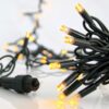 ΣΕΙΡΑ, 100 LED 5mm ΜΕ ΚΑΛΥΜΜΑ, 230V, 3 ΕΠΕΚΤΑΣΕΙΣ ΕΩΣ 9 ΣΕΤ, ΠΡΑΣΙΝΟ ΚΑΟΥΤΣΟΥΚ ΚΑΛΩΔΙΟ, ΘΕΡΜΑ ΛΕΥΚΑ LED ΑΝΑ 10cm, ΠΡΟΕΚΤΑΣΗ ΠΑΡΟΧΗΣ 1.5m, ΙΡ65