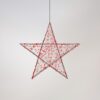 ΑΣΤΕΡΙ ΦΩΤΙΖΟΜΕΝΟ 78cm, 240 LED, 4,5V ΜΕΤΑΣΧΗΜΑΤΙΣΤΗ, TIMER, ΜΑΥΡΟΣ ΜΕΤΑΛΛΙΚΟΣ ΣΚΕΛΕΤΟΣ, ΜΑΥΡΟ ΧΑΛΚΙΝΟ ΚΑΛΩΔΙΟ, ΚΟΚΚΙΝΟ LED, ΠΡΟΕΚΤΑΣΗ ΠΑΡΟΧΗΣ 5m, IP44