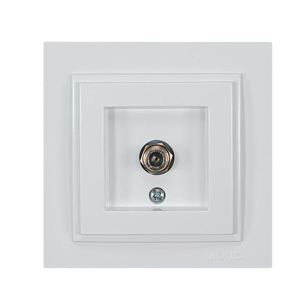 ΠΡΙΖΑ TV F CONNECTOR ΛΕΥΚΗ