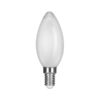 ΛΑΜΠΑ LED ΚΕΡΙ CROSSED FILAMENT 4.2W 480lm E14 6500K 220-240V MILKY