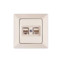 ΠΡΙΖΑ DATA CAT 6 RJ 45 ΔΙΠΛΗ ΜΠΕΖ