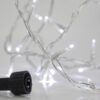 ΣΕΙΡΑ, 100 LED 3mm, 31V ΜΕΤΑΣΧΗΜΑΤΙΣΤΗ, 4 ΕΠΕΚΤΑΣΕΙΣ ΕΩΣ 3 ΣΕΤ, ΔΙΑΦΑΝΟ PVC ΚΑΛΩΔΙΟ, ΛΕΥΚΟ LED ΑΝΑ 5cm, ΠΡΟΕΚΤΑΣΗ ΠΑΡΟΧΗΣ 3m, ΙP44