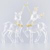 ΕΛΑΦΑΚΙΑ ΑΚΡΥΛΙΚΑ, ΜΕ ΧΡΥΣΟ GLITTER ΚΑΙ ΧΡΥΣΗ ΜΕΤΑΛΙΚΗ ΚΑΜΠΑΝΟΥΛΑ, 2 ΣΧΕΔΙΑ 10,2x0,7x12,7cm, ΤΙΜΗ ΑΝΑ ΤΜΧ