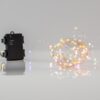 ΣΕΙΡΑ, 50 LED 5mm, ΜΠΑΤΑΡΙΑΣ 3xAA, 11 ΠΡΟΓΡΑΜΜΑΤΑ & ΜΝΗΜΗ, ΧΡΟΝΟΔΙΑΚΟΠΤΗΣ, ΑΣΗΜΙ ΧΑΛΚΙΝΟ ΚΑΛΩΔΙΟ, ΧΡΩΜΑΤΙΣΤΟ OPAL & ΘΕΡΜΟ ΛΕΥΚΟ LED ANA 10cm, ΠΡΟΕΚΤΑΣΗ ΠΑΡΟΧΗΣ 10cm, IP44