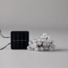 ΣΕΙΡΑ, 80 LED 5mm, ΑΚΡΥΛΙΚΕΣ ΜΠΑΛΕΣ 1.8cm, ΗΛΙΑΚΟ ΣΥΛΛΕΚΤΗ ΜΕ ΑΙΣΘΗΤΗΡΑ ΦΩΤΟΣ, 8 ΠΡΟΓΡΑΜΜΑTA, ΠΡΑΣΙΝΟ PVC ΚΑΛΩΔΙΟ, ΘΕΡΜΟ ΛΕΥΚΟ LED ΑΝΑ 10cm, ΠΡΟΕΚΤΑΣΗ ΠΑΡΟΧΗΣ 1m, ΙΡ44