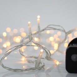 ΣΕΙΡΑ, 240 LED 3mm, 31V ΜΕΤΑΣΧΗΜΑΤΙΣΤΗ, 8 ΠΡΟΓΡΑΜΜΑΤΑ & ΜΝΗΜΗ, ΔΙΑΦΑΝΟ PVC ΚΑΛΩΔΙΟ, ΘΕΡΜΟ ΛΕΥΚΟ LED ΑΝΑ 5cm, ΠΡΟΕΚΤΑΣΗ ΠΑΡΟΧΗΣ 3m, ΙΡ44