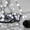 ΣΕΙΡΑ, 100 LED 3mm, 31V ΜΕΤΑΣΧΗΜΑΤΙΣΤΗ, 4 ΕΠΕΚΤΑΣΕΙΣ ΕΩΣ 3 ΣΕΤ, ΠΡΑΣΙΝΟ PVC ΚΑΛΩΔΙΟ, ΛΕΥΚΟ LED ΑNA 5cm, ΠΡΟΕΚΤΑΣΗ ΠΑΡΟΧΗΣ 3m, ΙΡ44