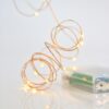 ΣΕΙΡΑ, 20 MINI LED, ΜΠΑΤΑΡΙΑΣ 3xAA, ΧΡΟΝΟΔΙΑΚΟΠΤΗ, ΜΠΡΟΝΖΕ ΧΑΛΚΙΝΟ ΚΑΛΩΔΙΟ, ΘΕΡΜΟ ΛΕΥΚΟ LED ANA 10cm, ΠΡΟΕΚΤΑΣΗ ΠΑΡΟΧΗΣ 10cm, IP20