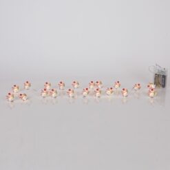 ΣΕΙΡΑ, 20 MINI LED, ΧΙΟΝΑΝΘΡΩΠΟΣ, ΜΠΑΤΑΡΙΑΣ 3xAA, ΧΡΟΝΟΔΙΑΚΟΠΤΗ, ΑΣΗΜΙ ΧΑΛΚΙΝΟ ΚΑΛΩΔΙΟ, ΘΕΡΜΟ ΛΕΥΚΟ LED ΑΝΑ 10cm, ΠΡΟΕΚΤΑΣΗ ΠΑΡΟΧΗΣ 30cm, IP20