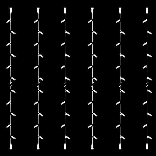 ΣΕΙΡΑ, DIY ΣΕΤ 6 ΤΜΧ, 30 LED, 2 ΕΠΕΚΤΑΣΕΙΣ, ΛΕΥΚΟ ΚΑΟΥΤΣΟΥΚ ΚΑΛΩΔΙΟ, ΛΕΥΚO LED ΑΝΑ 10cm, ΙΡ65