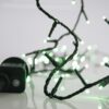 ΣΕΙΡΑ, 100 LED 3mm, 31V ΜΕΤΑΣΧΗΜΑΤΙΣΤΗ, 8 ΠΡΟΓΡΑΜΜΑΤΑ & ΜΝΗΜΗ, ΠΡΑΣΙΝΟ PVC ΚΑΛΩΔΙΟ, ΠΡΑΣΙΝΟ LED ΑΝΑ 5cm, ΠΡΟΕΚΤΑΣΗ ΠΑΡΟΧΗΣ 3m, ΙΡ44