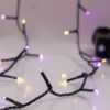 ΣΕΙΡΑ, 240 LED 3mm, 31V ΜΕΤΑΣΧΗΜΑΤΙΣΤΗ, 8 ΠΡΟΓΡΑΜΜΑΤΑ & ΜΝΗΜΗ, ΠΡΑΣΙΝΟ PVC ΚΑΛΩΔΙΟ, ΘΕΡΜΟ ΛΕΥΚΟ & ΜΩΒ LED (ΕΝΑΛΛΑΞ) ΑΝΑ 5cm, ΠΡΟΕΚΤΑΣΗ ΠΑΡΟΧΗΣ 3m, IP44