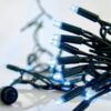 ΣΕΙΡΑ, 100 LED 5mm ΜΕ ΚΑΛΥΜΜΑ, 230V, 2 ΕΠΕΚΤΑΣΕΙΣ ΕΩΣ 9 ΣΕΤ, ΠΡΑΣΙΝΟ ΚΑΟΥΤΣΟΥΚ ΚΑΛΩΔΙΟ, ΜΠΛΕ LED ANA 10cm, ΙΡ65 (ΧΩΡΙΣ ΚΑΛΩΔΙΟ ΠΑΡΟΧΗΣ)
