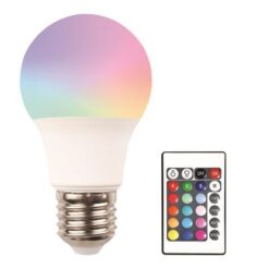 ΛΑΜΠΑ LED 9W 850lm Ε27 RGBW ΜΕ ΤΗΛΕΧΕΙΡΙΣΤΗΡΙΟ 220-240V