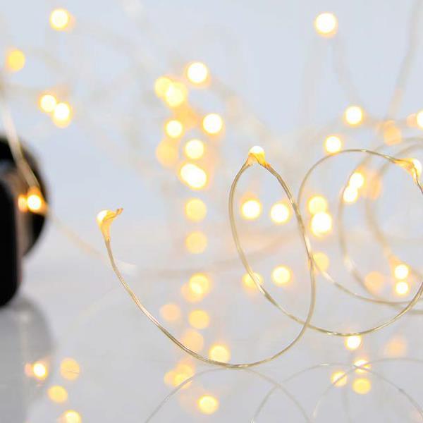 ΣΕΙΡΑ, 100 ΜΙΝΙ LED, ΜΕΤΑΣΧΗΜΑΤΙΣΤΗ, 8 ΠΡΟΓΡΑΜΜΑΤΑ & ΜΝΗΜΗ, ΜΠΡΟΝΖΕ ΧΑΛΚΙΝΟ ΚΑΛΩΔΙΟ, ΘΕΡΜΟ ΛΕΥΚΟ LED ANA 10cm, ΠΡΟΕΚΤΑΣΗ ΠΑΡΟΧΗΣ 5m, ΙΡ44
