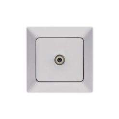 ΠΡΙΖΑ ΤV F CONNECTOR ΝΙΚΕΛ MAT