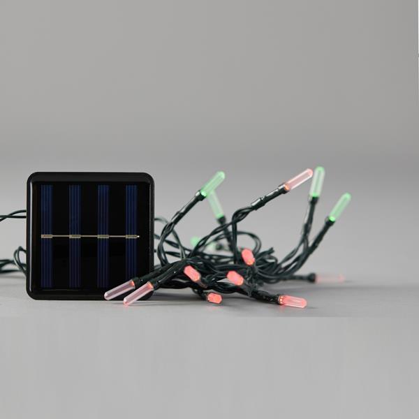 ΣΕΙΡΑ, 80 LED 5mm, ΜΕ ΑΚΡΥΛΙΚΗ ΕΠΕΚΤΑΣΗ, ΗΛΙΑΚΟ ΣΥΛΛΕΚΤΗ ΜΕ ΑΙΣΘΗΤΗΡΑ ΦΩΤΟΣ, 8 ΠΡΟΓΡΑΜΜΑΤΑ, ΠΡΑΣΙΝΟ PVC ΚΑΛΩΔΙΟ, ΚΟΚΚΙΝΟ ΚΑΙ ΠΡΑΣΙΝΟ LED ANA 10cm, ΠΡΟΕΚΤΑΣΗ ΠΑΡΟΧΗΣ 1m, ΙΡ44