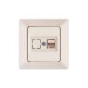 ΠΡΙΖΑ DATA CAT 6 RJ 45 MONH ΜΠΕΖ